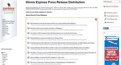 Desktop Screenshot of illinois-press-release.com